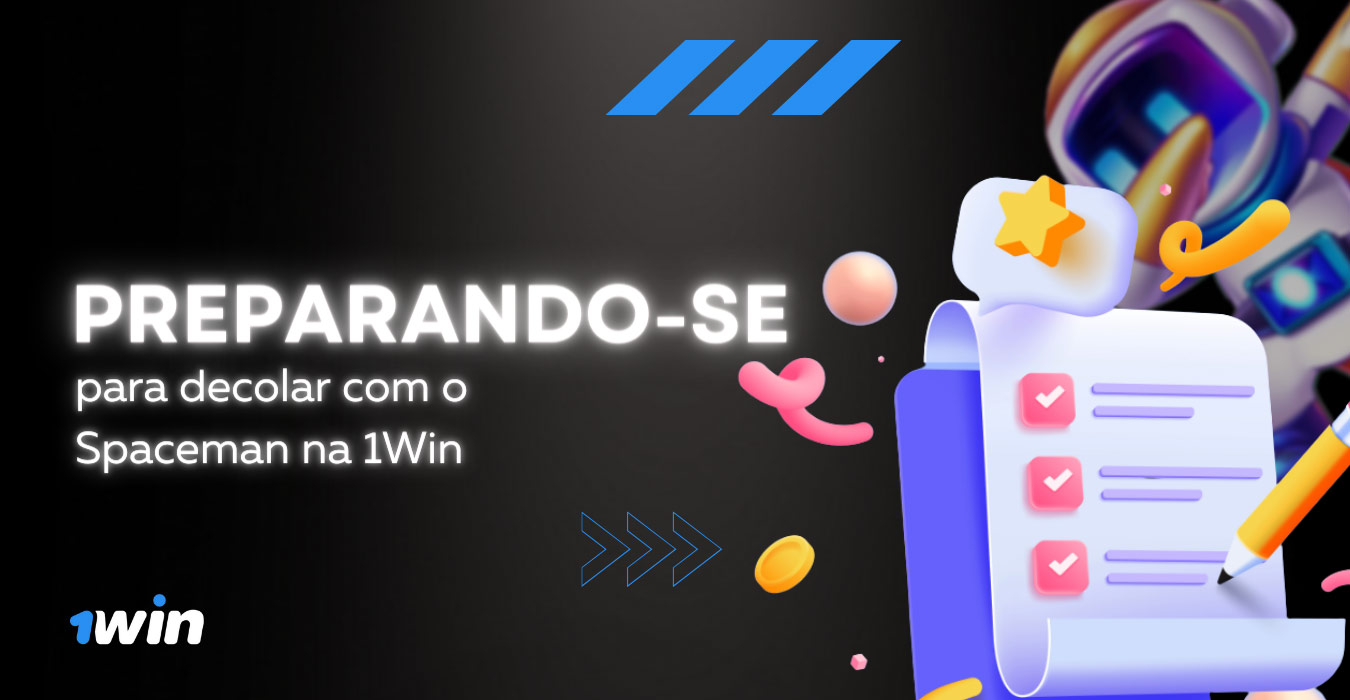 Preparando-se para começar a jogar Spaceman