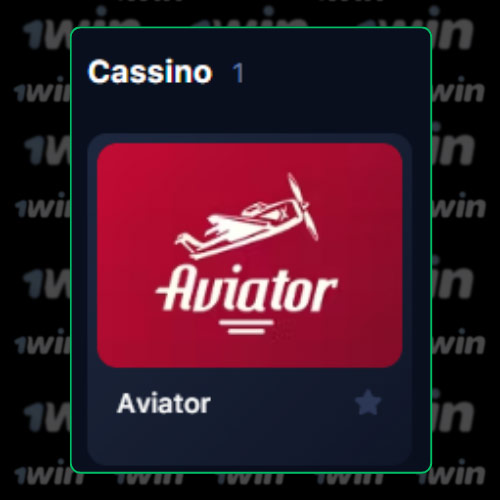 Escolha o jogo Aviator